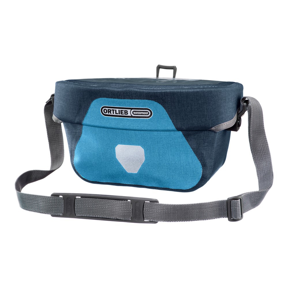 Bolsa Manillar Ortlieb ULTIMATE PLUS Sin Adaptador 5L Azul-Denim