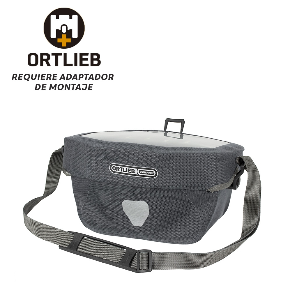 Bolsa Manillar Ortlieb Ultimate Urban Sin Adaptador 5L Pimienta