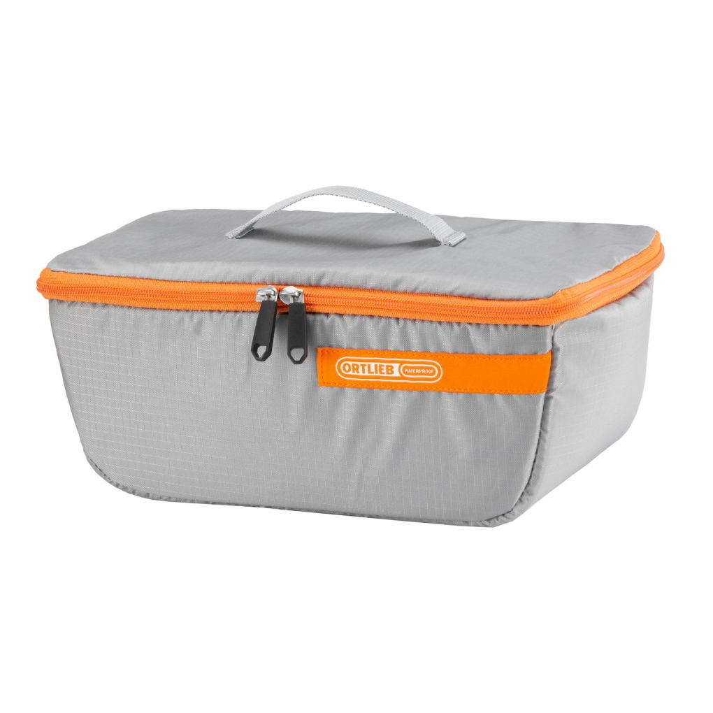 Organizador Ortlieb Toiletry para Duffle o Rack-Pack 5l. Gris