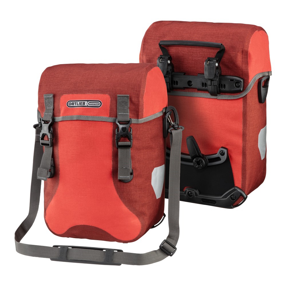 Alforjas Ortlieb SportPacker Plus QL2.1 par (2x)15L Rojo Granate