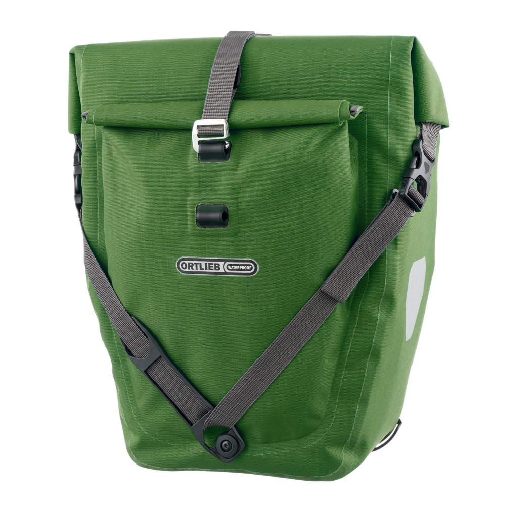 Alforjas Ortlieb BackRoller Plus QL2.1 23L Individual Moss Verde