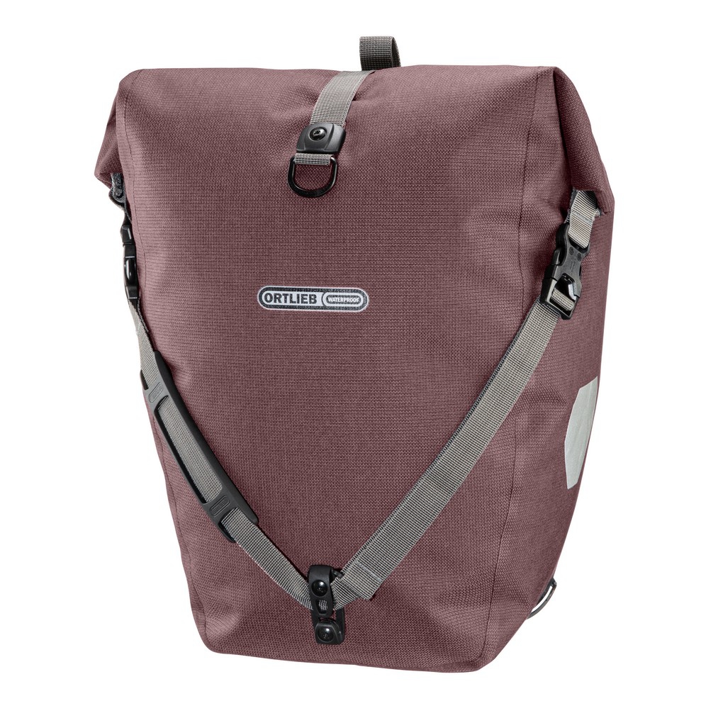 Alfoja Ortlieb Urban Back Roller 20 L. Individual Rosa ceniza