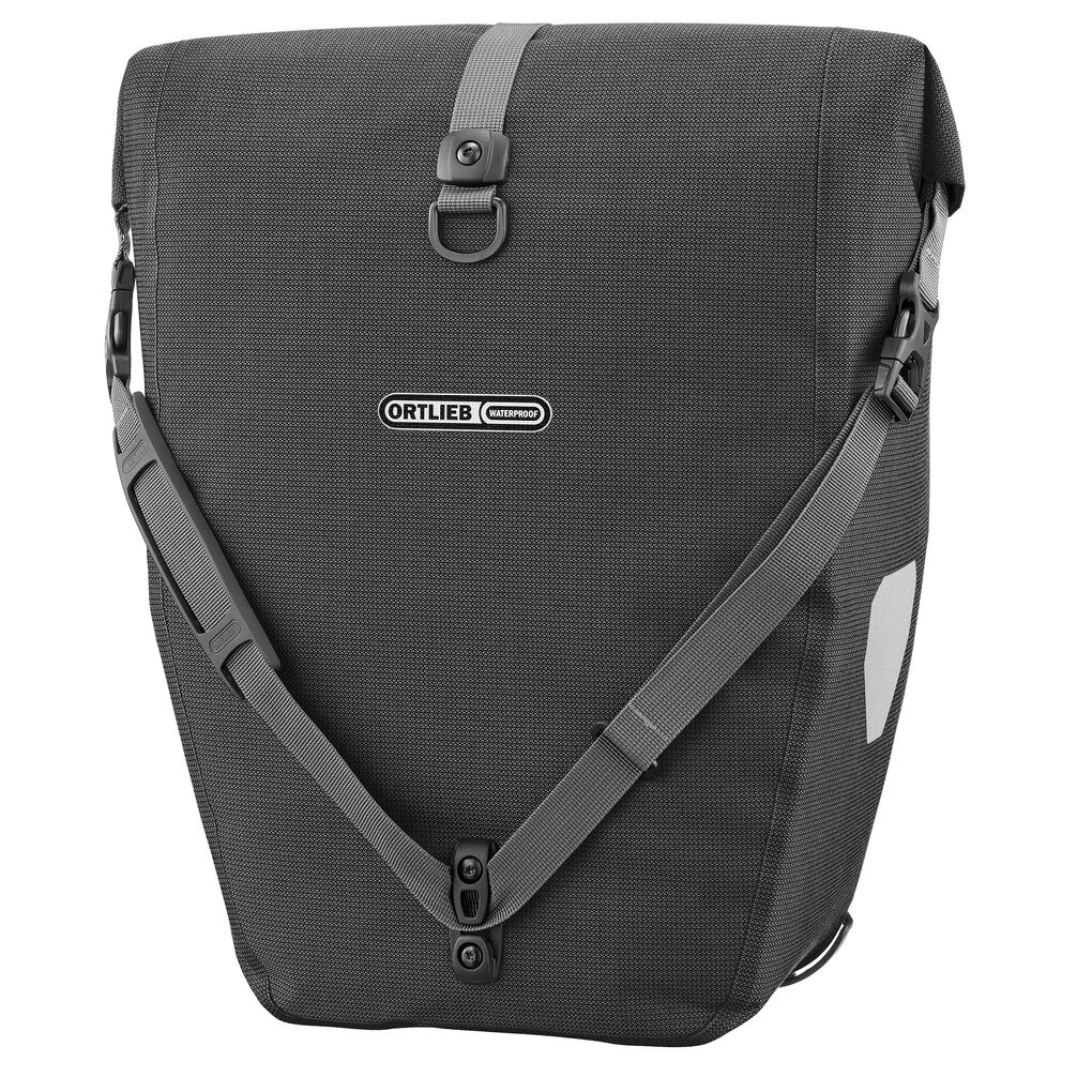Alforja Ortlieb BackRoller Urban QL3.1 Individual 20L sin kit de montaje Pimienta