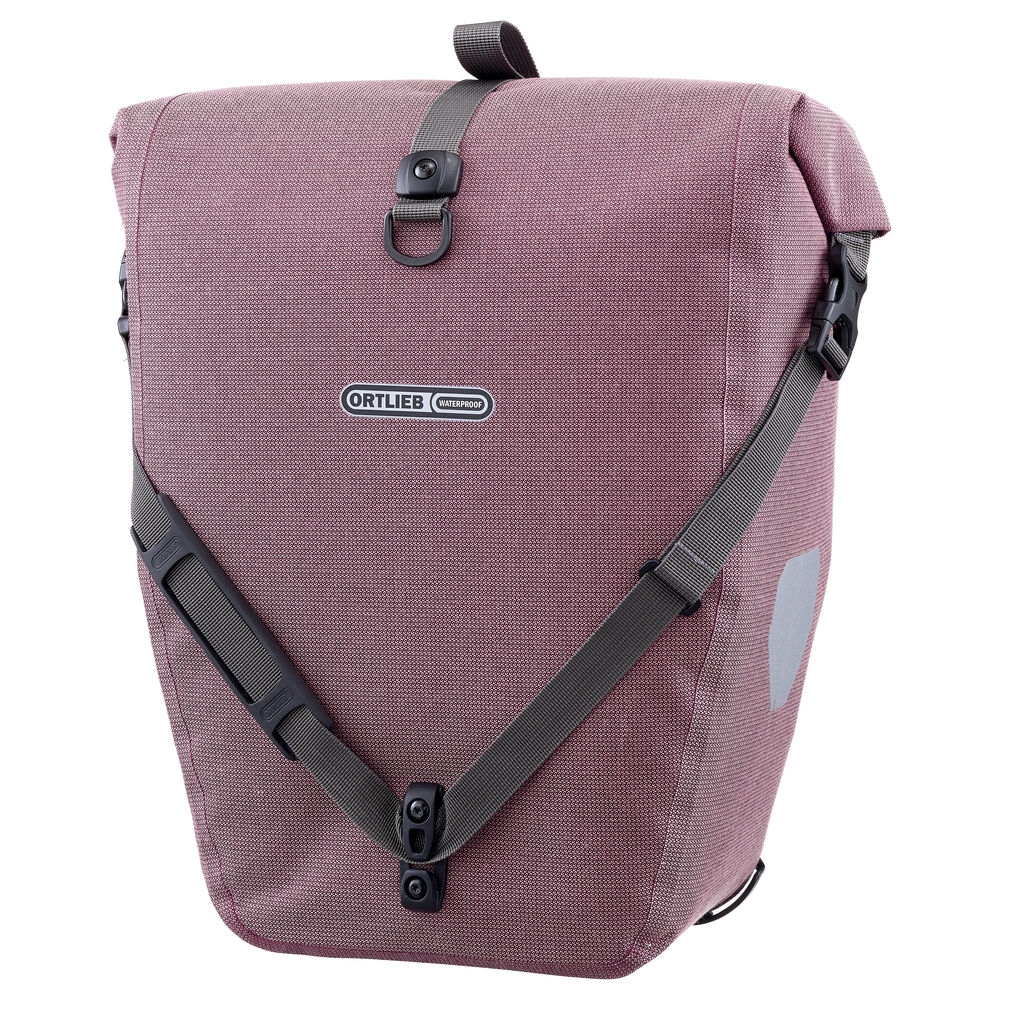 Alforja Urban Ortlieb BACK-ROLLER QL3.1 Indivi 20l. sin kit de montaje Rosa Ceniza