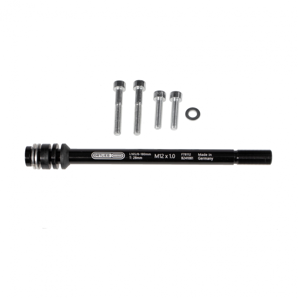 Eje Pasante Ortlieb M6 Quick Rack 1mm
