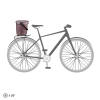 Cesta Trasera Ortlieb Urban Up Town Rack 17,5 L Rosa ceniza