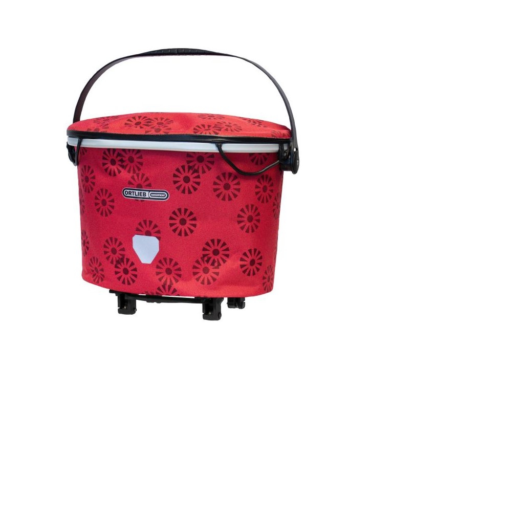 Cesta Trasera Ortlieb UP-TOWN RACK DESIGN 17,5l Floral Rojo