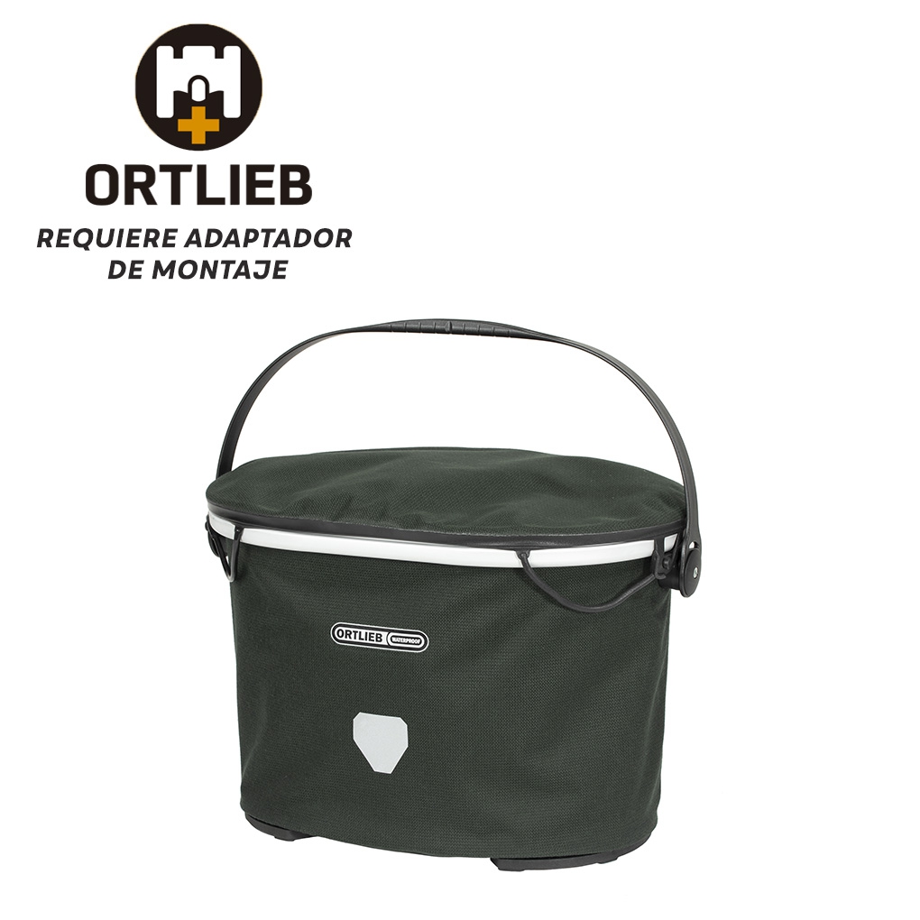 Cesta Manillar Ortlieb UpTown Urban 17,5L Sin Adaptador Pino