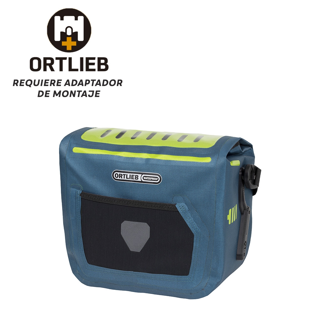 Bolsa Manillar Ortlieb EGlow Sin Adaptador 7L Petrleo