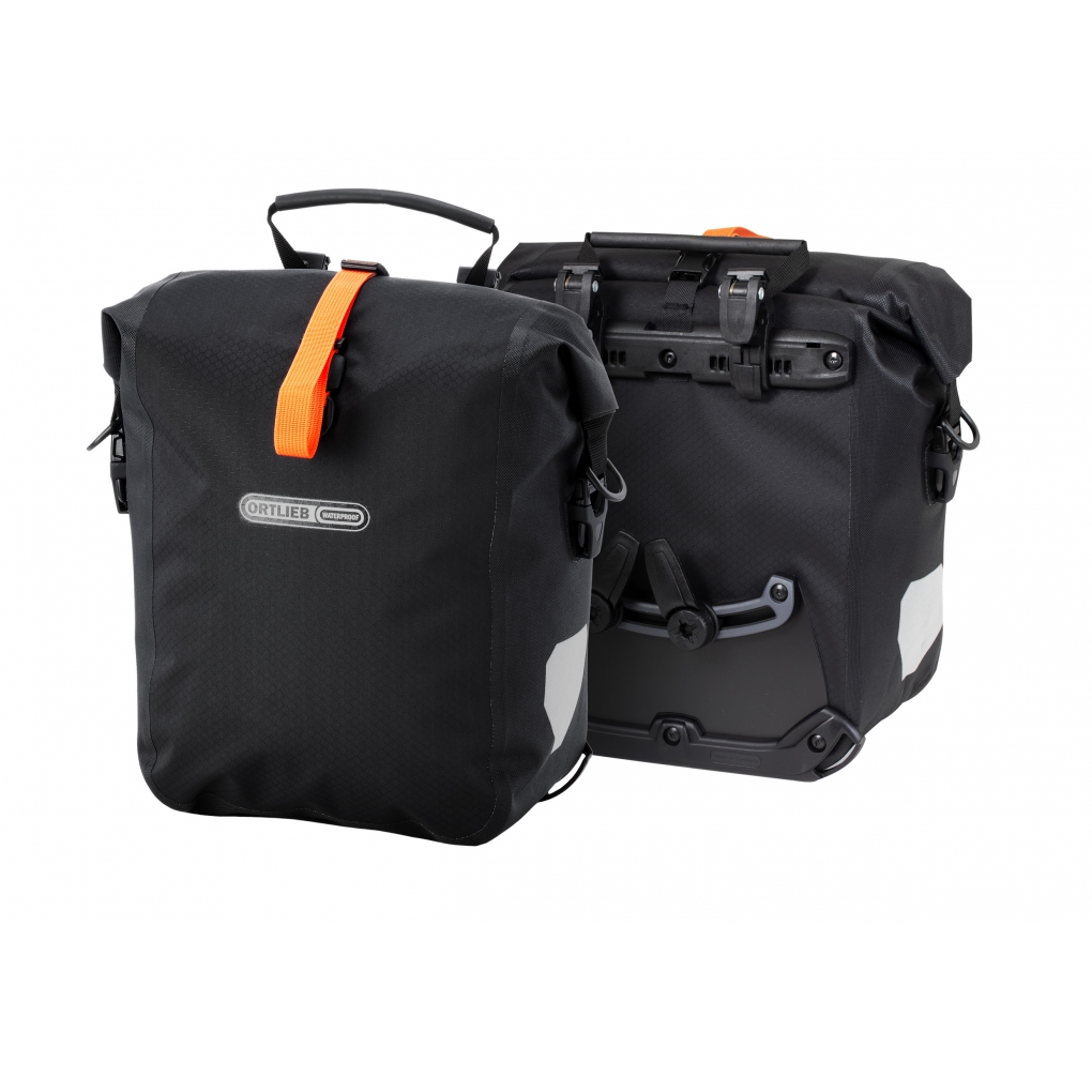 Alforjas Ortlieb Gravel Pack QL2.1 PAR 29L Negro Mate