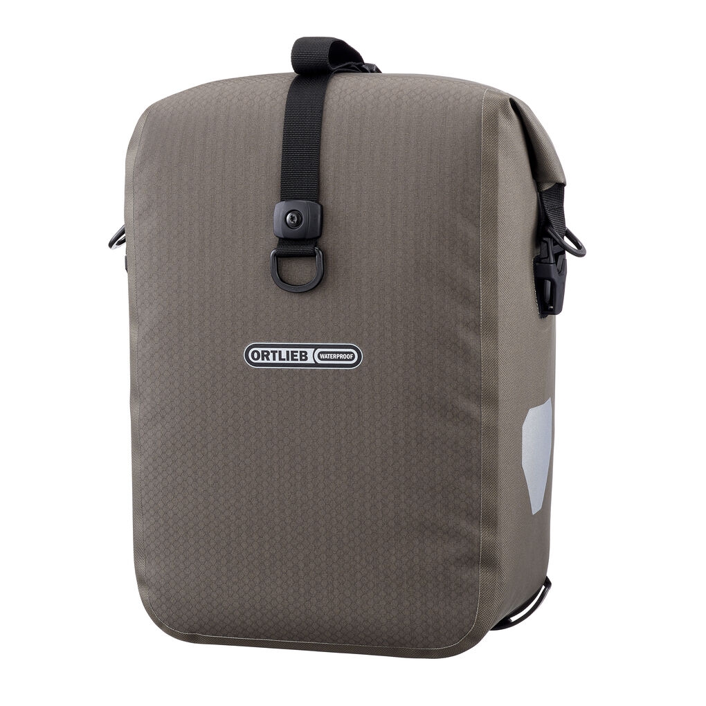 Alforja Ortlieb GRAVEL-PACK QL3.1 Individual 14,5L. sin kit de montaje Marrn