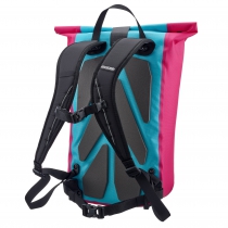 MOCHILA URBAN ORTLIEB VELOCITY LITE CYBER MOCHILA 23L. AZUL-ROSA FLUO