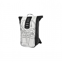 Mochila Ortlieb Community Velocity 23L Blanco-Negro