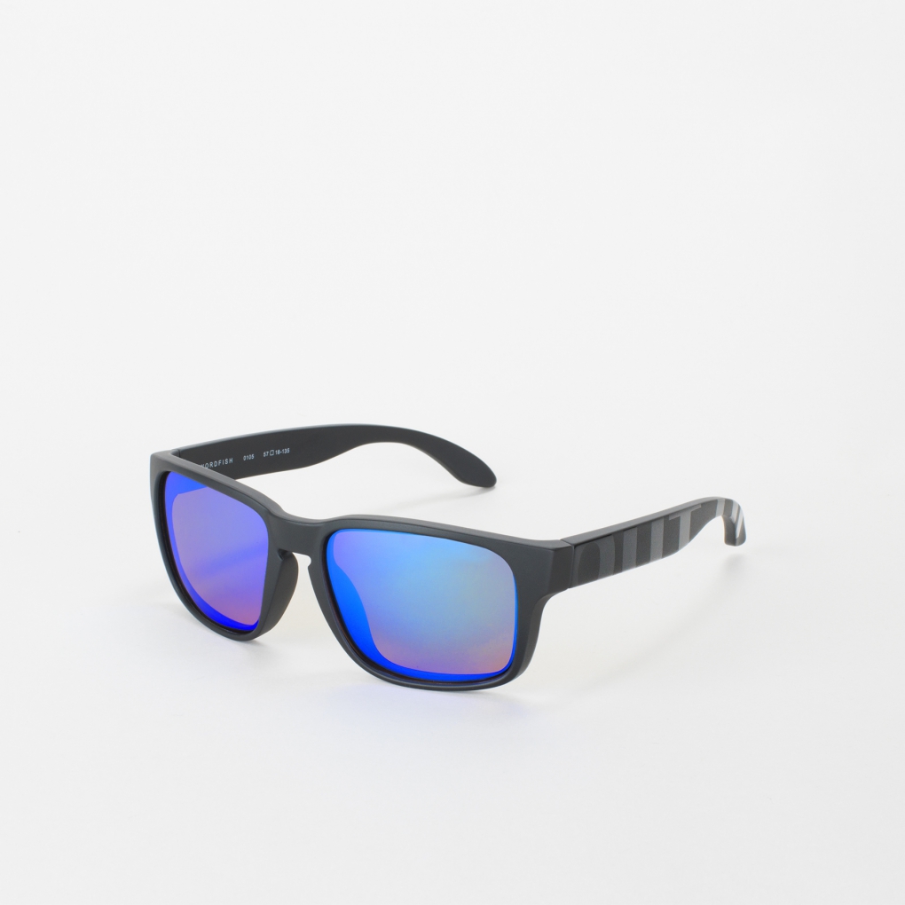 Gafas Deportivas Out Of Swordfish Negro Brillante-Mate Lente The One Gelo