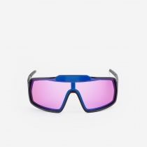 GAFAS DEPORTIVAS OUT OF BOT 2 + ADAPTA NEGRO LENTE IRID AZUL