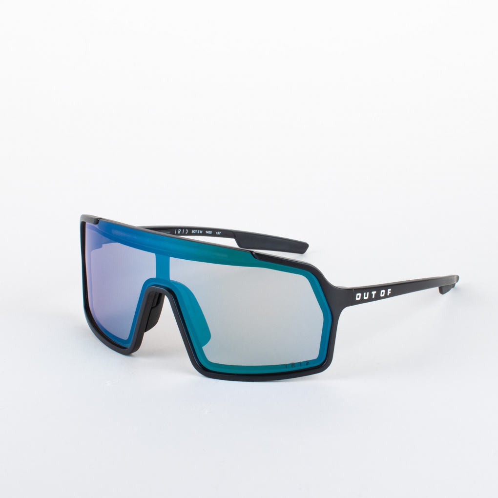 Gafas Deportivas Out Of Bot 3 Hybrid Blanco Lente IRID Verde