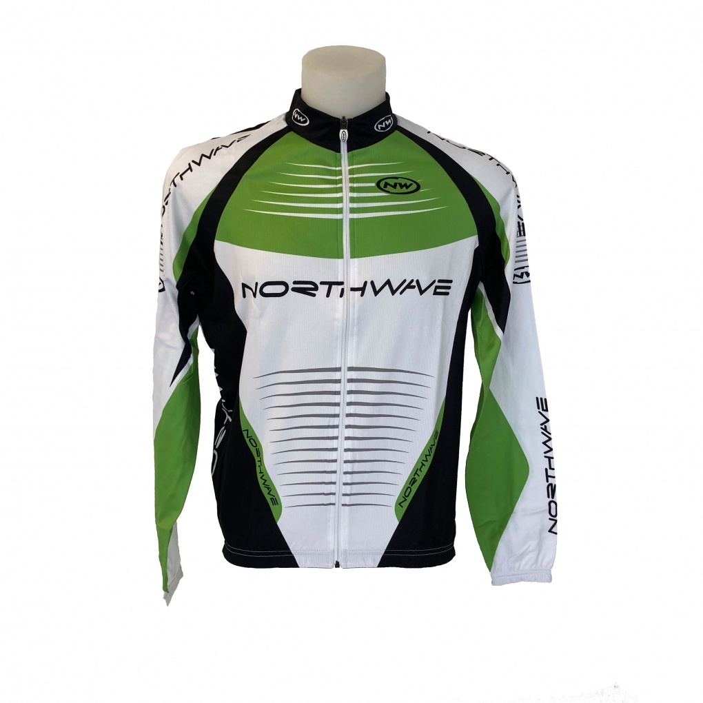 Maillot m/l Wind SPORT Cre Tot Verde