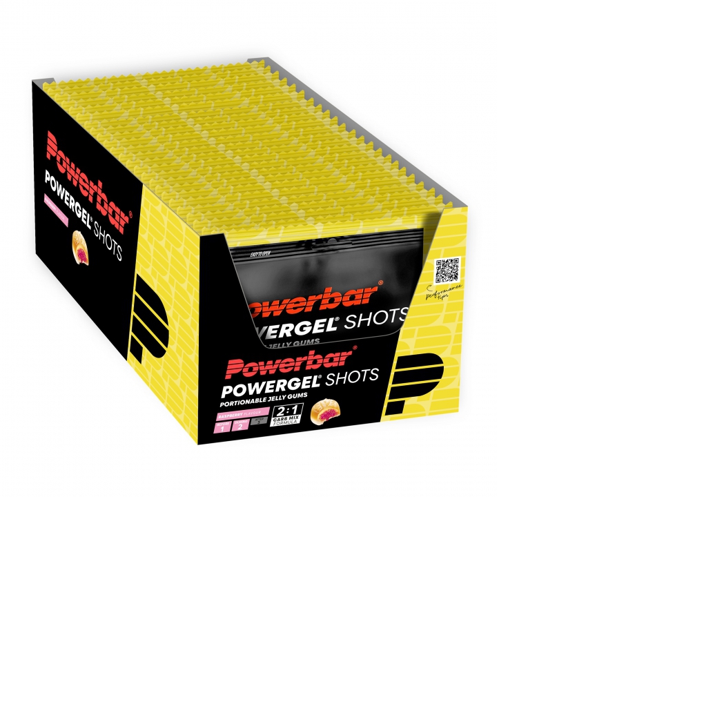 PowerBar PowerGel Shots Frambuesa 24 unidades