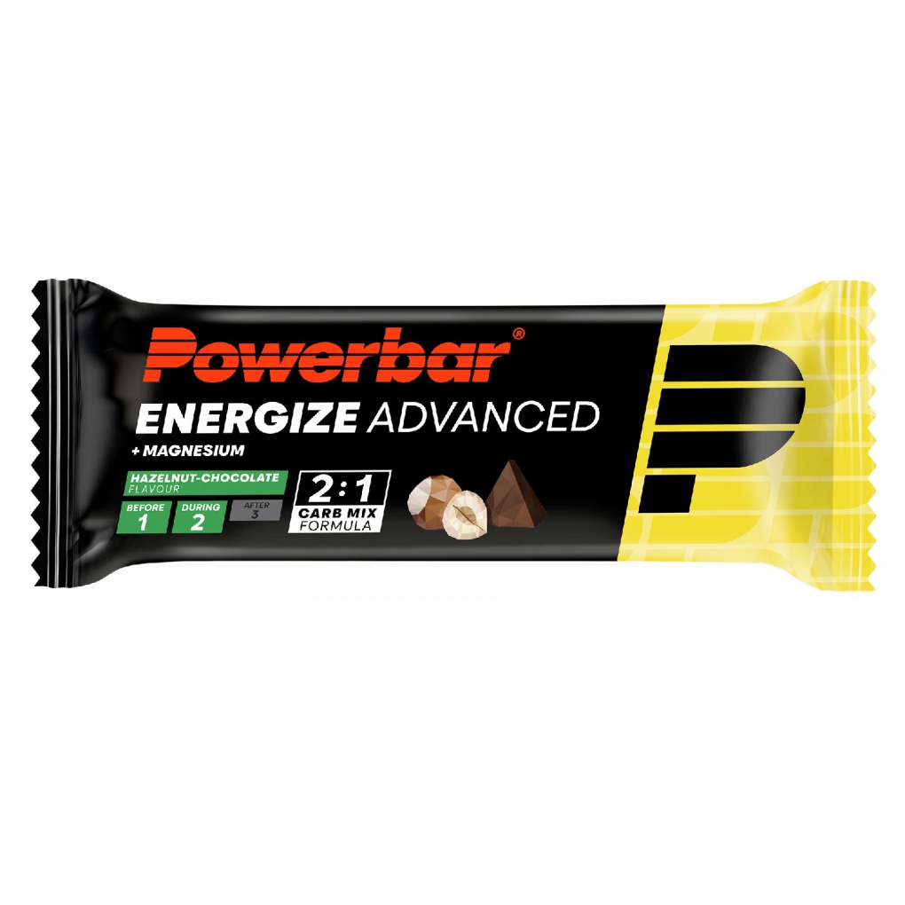 PowerBar Energize Advanced Choco Avellana 1 Barrita