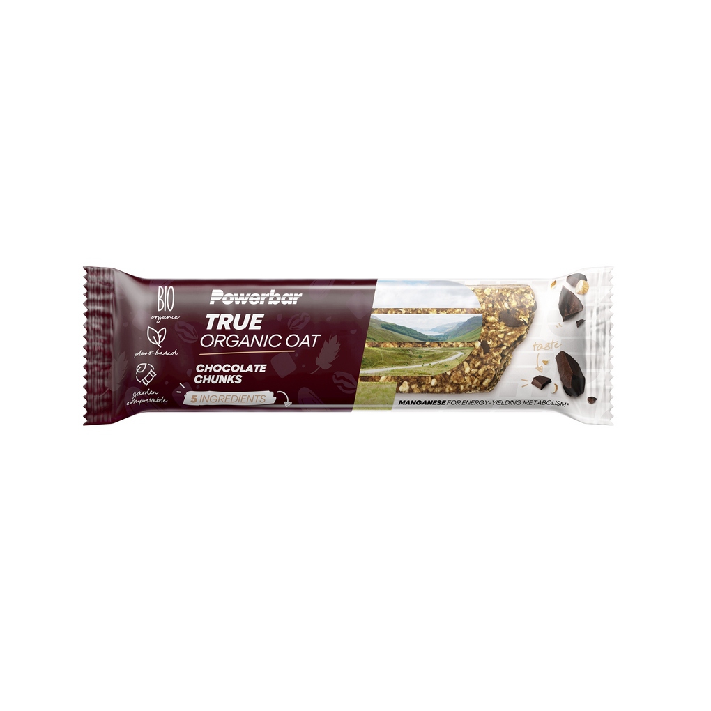 Barrita Powerbar Protein True Organic OAT Chocolate Chunks 1 unidad