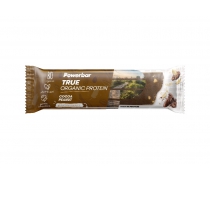 Barrita Powerbar True Organic Protein Avellana Cacao Cacahuete 16 un.