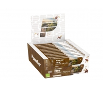 Barrita Powerbar True Organic Protein Avellana Cacao Cacahuete 16 un.