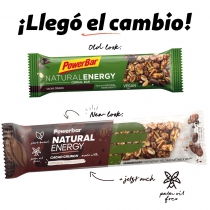 BARRITA POWERBAR NATURAL ENERGY CEREAL CACAO CRUNCH 18 UNIDADES