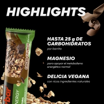 BARRITA POWERBAR NATURAL ENERGY CEREAL CACAO CRUNCH 18 UNIDADES