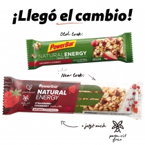 Barrita PowerBar Natural Energy Fresa Arndano 24 unidades