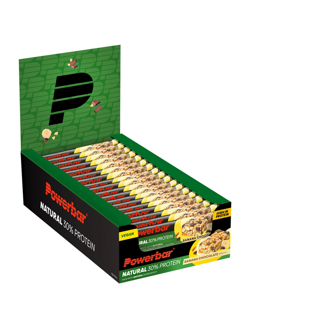 Barrita PowerBar Natural Protein Banana Chocolate 18 unidades