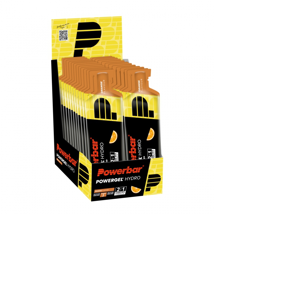 PowerBar PowerGel Hydro Naranja 24 unidades