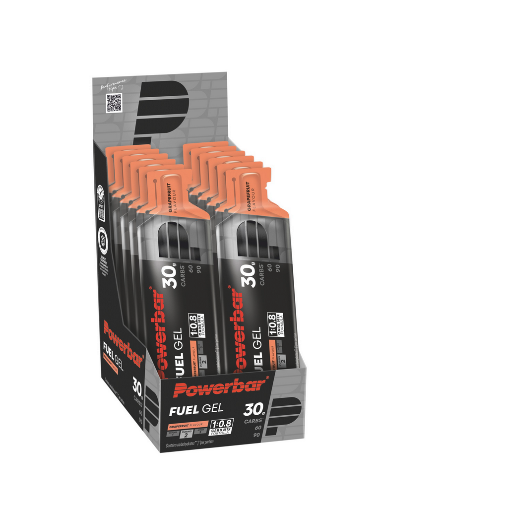 PowerBar Fuel Gel 30 Black Line Grapefruit 12 unidades