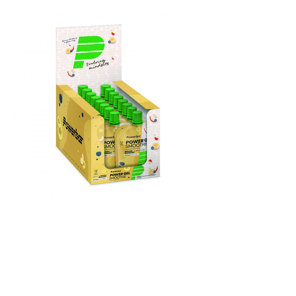 PowerBar PowerGel Smoothies Pl�tano Ar�ndano 16 unidades