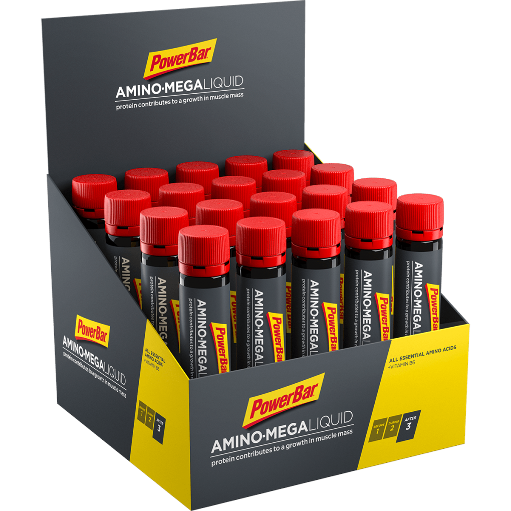 PowerBar Viales Bebibles Amino Mega 20 unidades