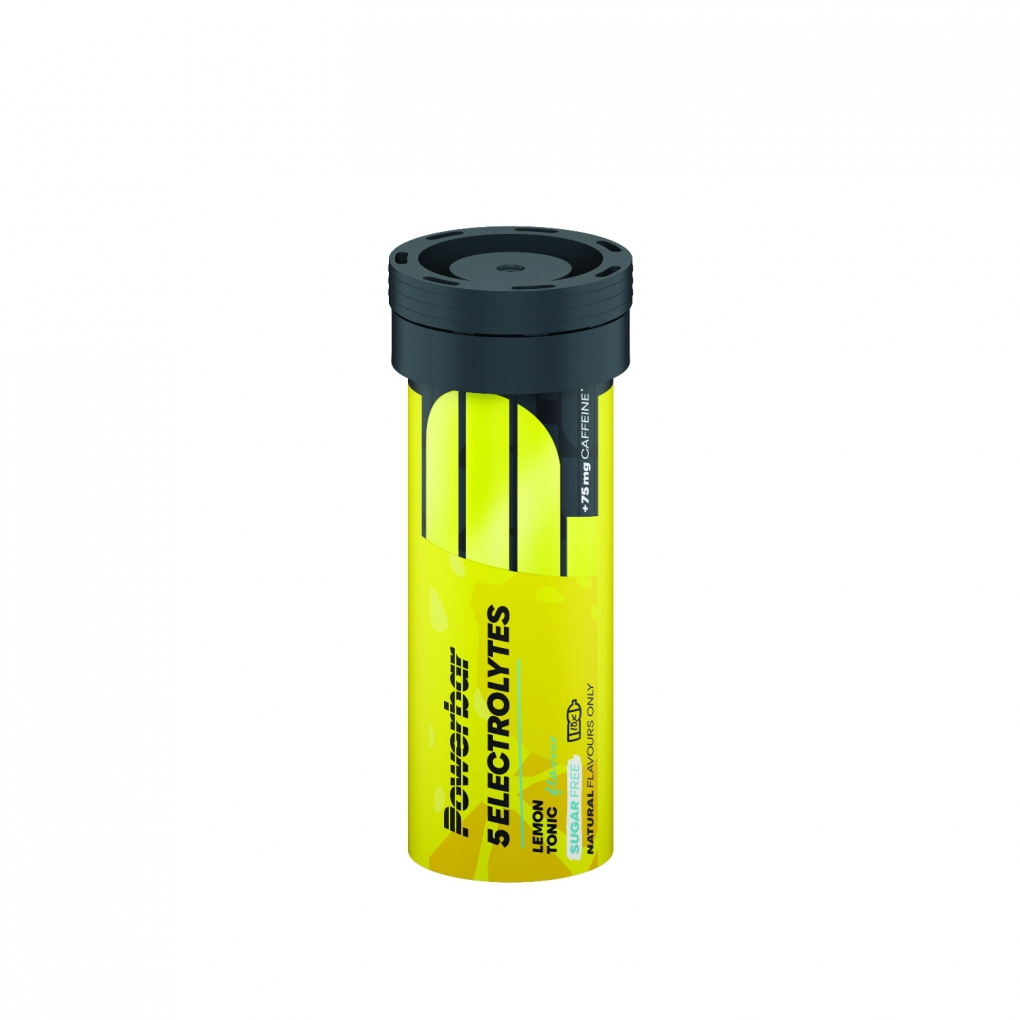 PowerBar Tubo 5 Electrolitos Limn Cafena 1 unidad suelta