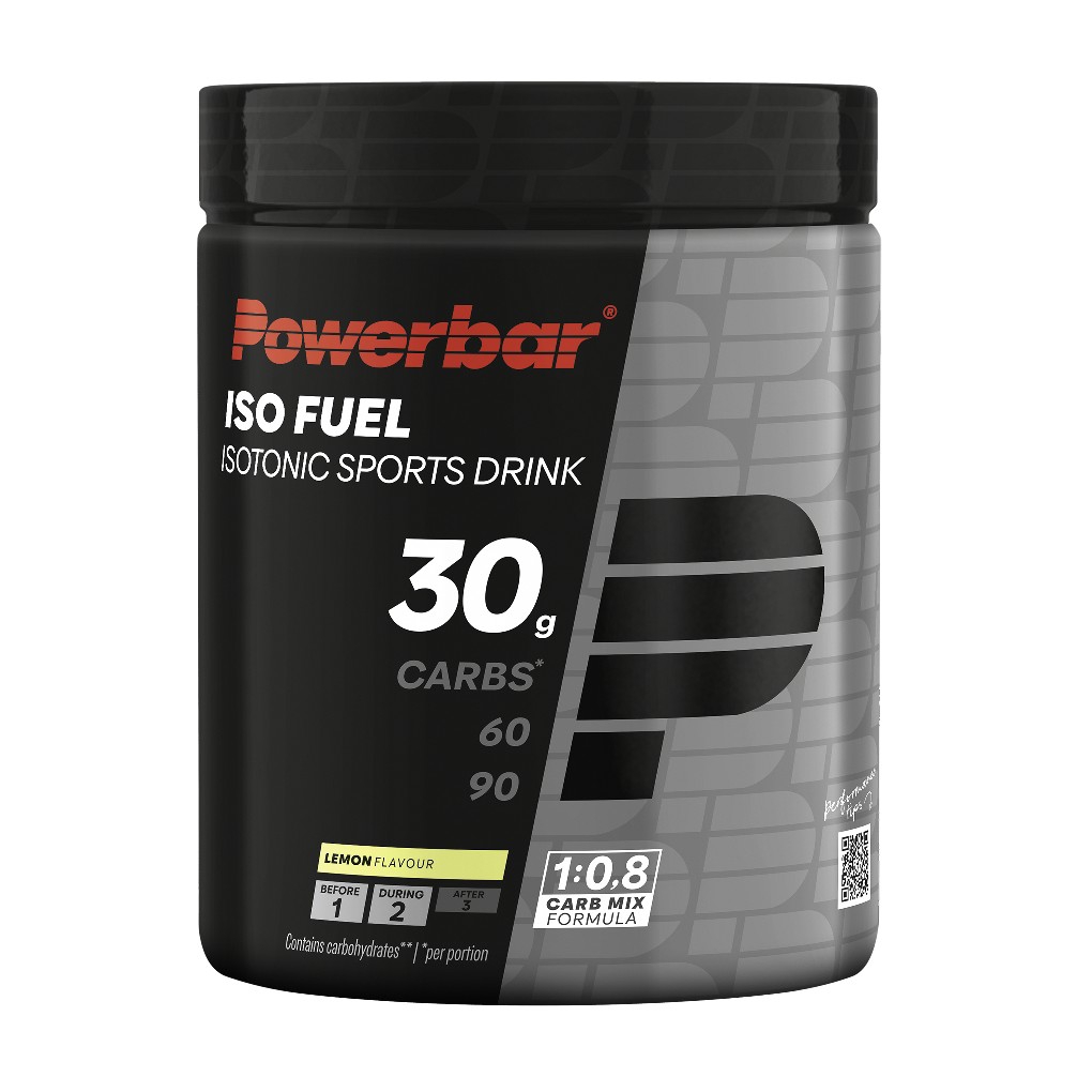 PowerBar Bote Iso Fuel 30 Black Line Limn 608gr