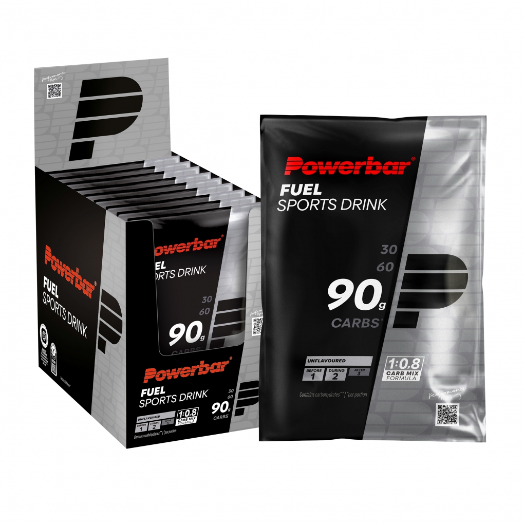 Sobres PowerBar Fuel 90 Black Line Sin sabor 10 unidades