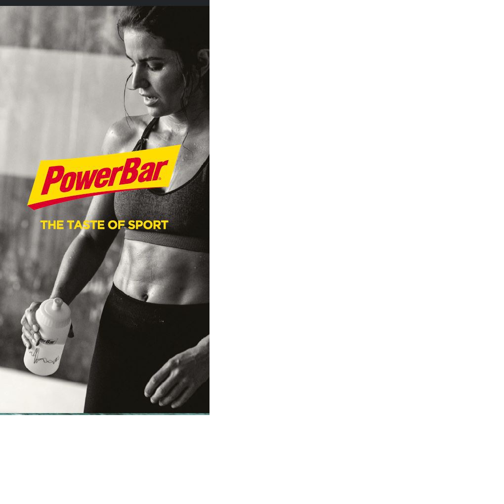 BANNER Powerbar Gym Bottle 90x180