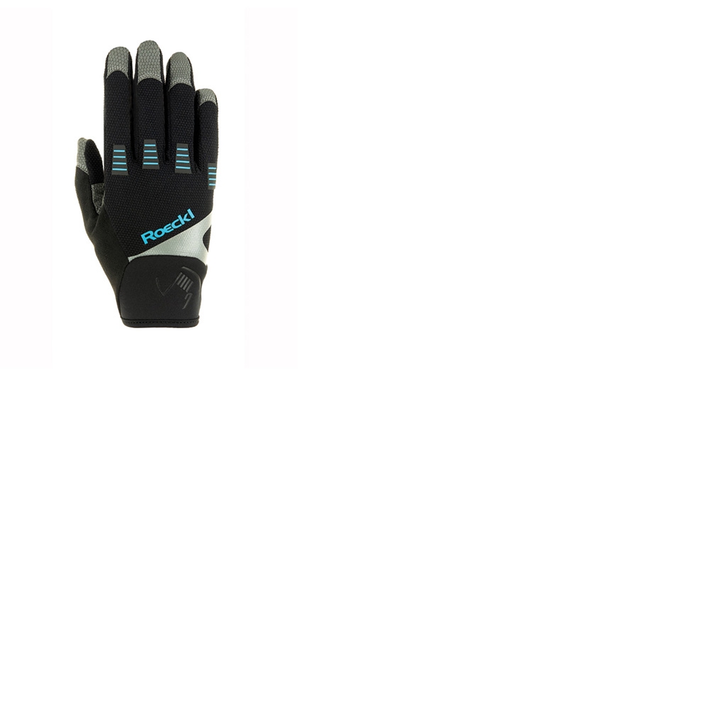 Guante Mangfall Longfinger Negro-Turquesa