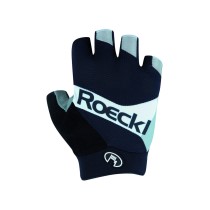 GUANTES ROECKL ISEO HIGH PERFORMANCE NEGRO-BLANCO