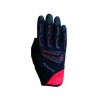 Guantes Roeckl Molteno Largo Negro-Rojo