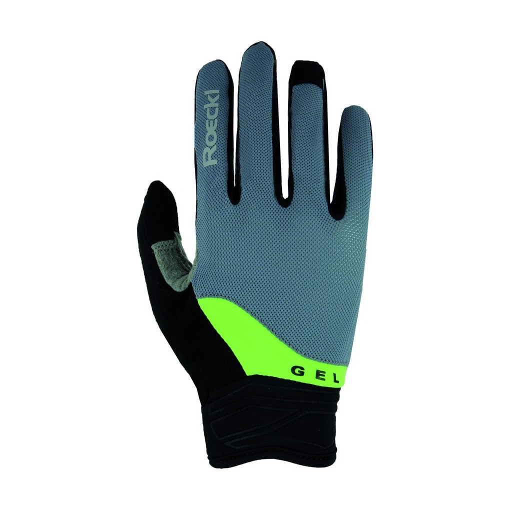 Guantes Roeckl Mori Largo Gris-Verde