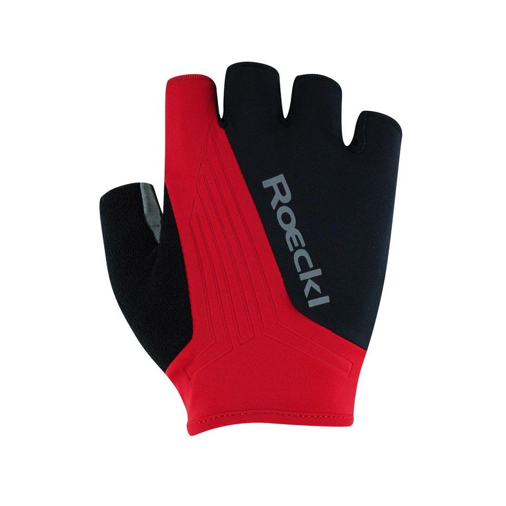 Guantes Roeckl Belluno Performance Negro-Rojo