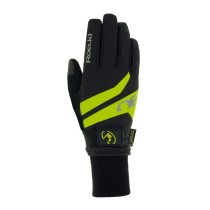 Guantes Roeckl Rocca GTX Waterproof Negro-Amarillo