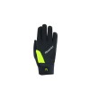 Guante Roeckl Reichenthal 2 Jr. Kids Negro-Amarillo Fluo