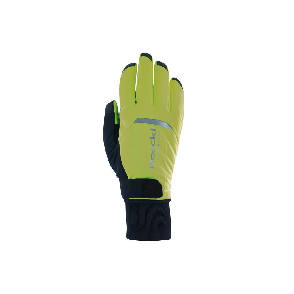 Guante Roeckl Villach 3 Extra Warm Amarillo Fluo