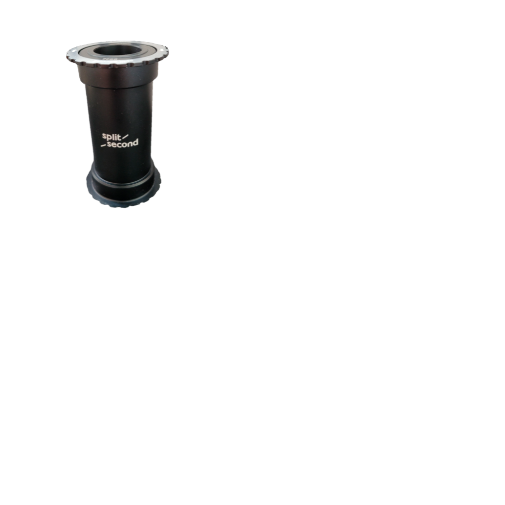 Caja de pedalier Split Second (BSA 24mm) para Shimano de color negro