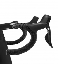 SUPACAZ CINTA MANILLAR SUEDE NEGRO + TAP�N NEGRO