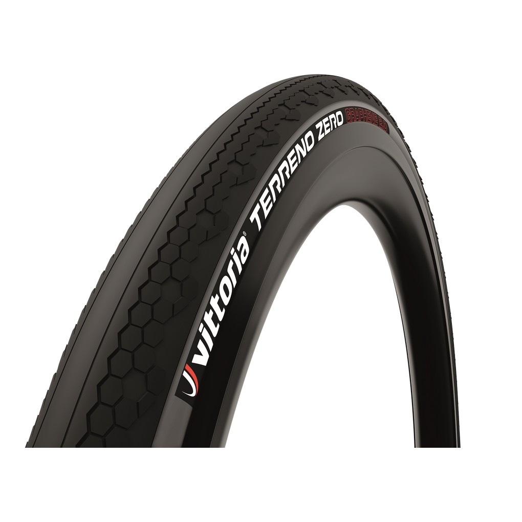 Cubierta Gravel VittoriaTerreno Zero 700x38c Hookless Antracita-Negro G2.0