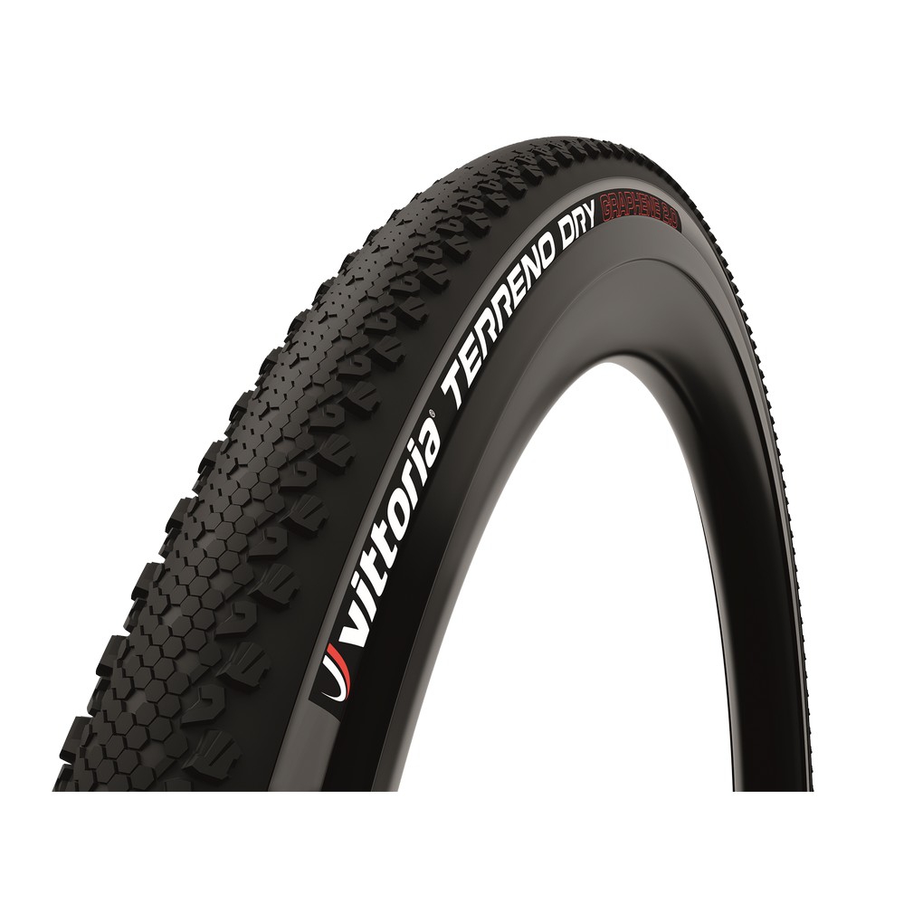 Cubierta Gravel Vittoria Terreno Dry 700x47c TNT Hookless Antracita G2.0